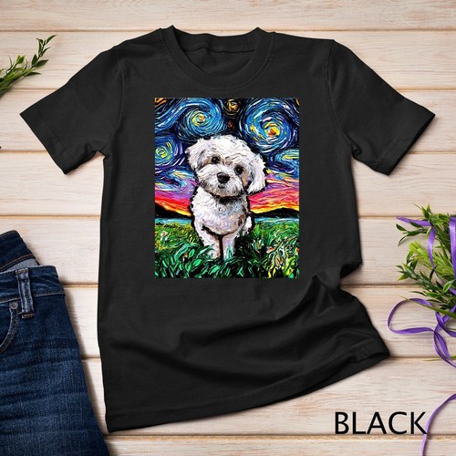 Shirt unisex maltipoo notte - unisex,