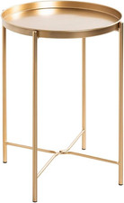 Möbel Tavolino Oro, Metallo -