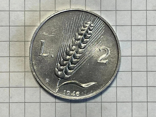 Rara moneta lire del 1946 - moneta, 2
