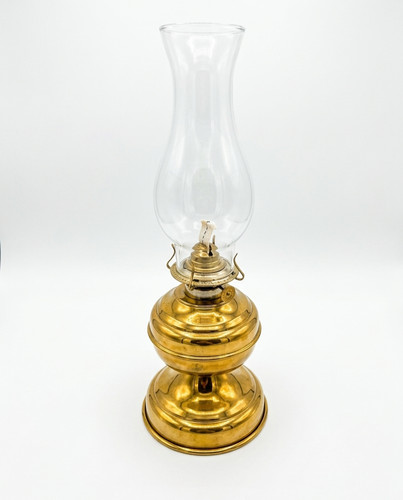 Lampada olio petrolio ottone - olio,