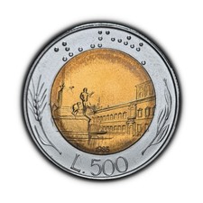 ITALIA. 1985, 500 Lire -