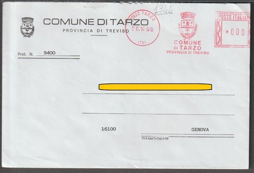1344 busta tarzo - , (treviso)