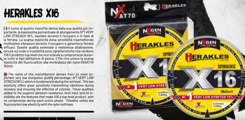 Monofilo herakles x16 nxgen - monofilo,