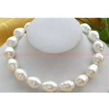 ENORME GRANDE COLLANA DI PERLE