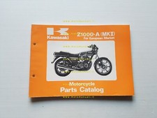 Kawasaki Z 1000 A3-A4 MK II 1979-80 catalogo ricambi originale parts catalog