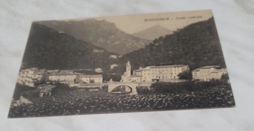 Cartolina borzonasca ponte - cartolina,