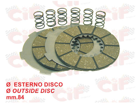 Kit dischi frizione - , completo