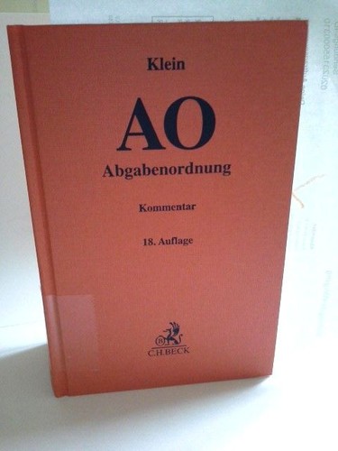 Abgabenordnung - ,
