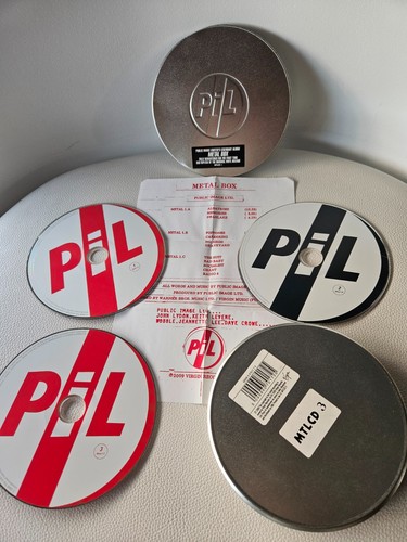 Pil metal box 3cd virgin - pil,