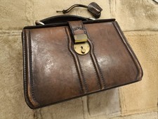 Borsa Vintage Anni 60 Cuoio