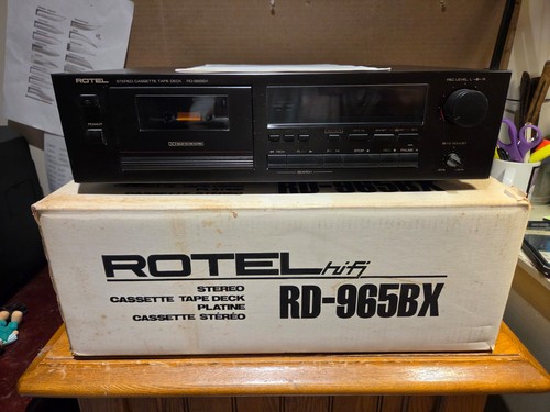 Rotel 965bx cassette deck - rotel,