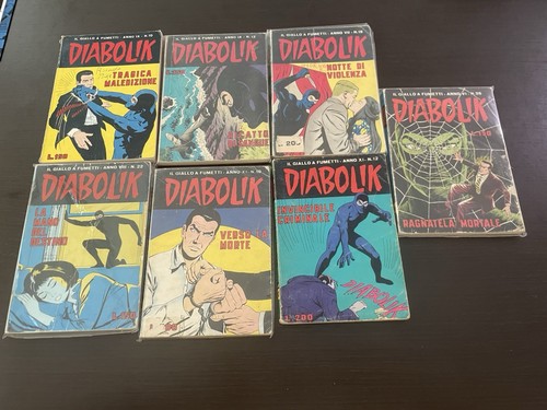 Lotto fumetti diabolik anni - diabolik,