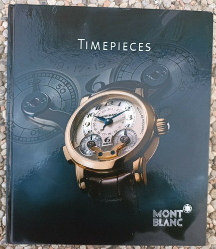 Timepieces mont blanc - blanc, libro