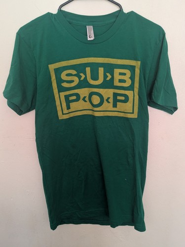 Shirt sub pop records marca - sub-pop, records,