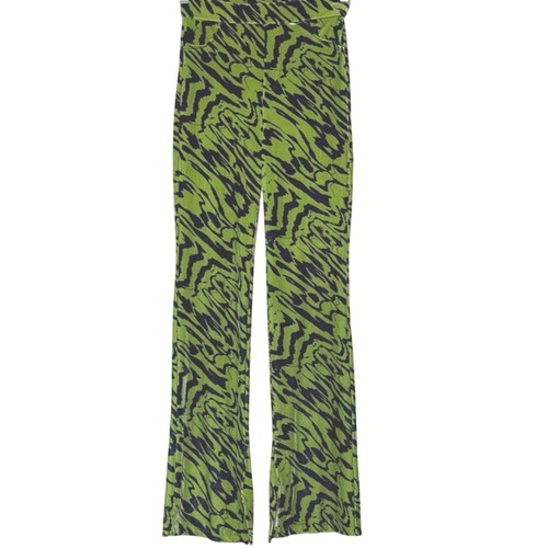 Pantaloni svasati zara - pantaloni, verde