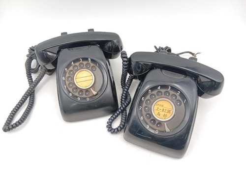 Showa retro black - black, telephone