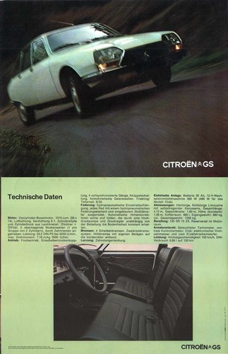 Citroen depliant originale - citroen,