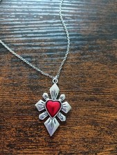 Collana con ciondolo cuore