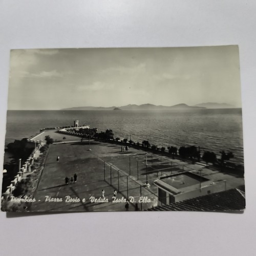 Piombino piazza bovio - piombino, veduta