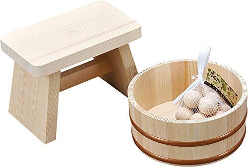 Sgabello legno bagno - legno, da