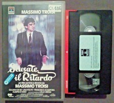 VHS Film Ita Commedia Scusate Il Ritardo Massimo Troisi ex nolo  (V42)
