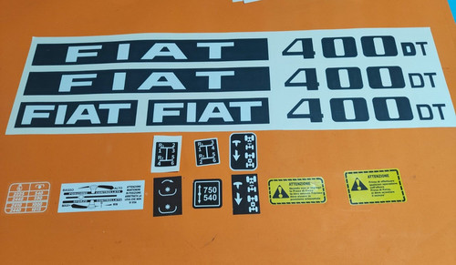 Adesivi decalcomanie fiat 400 - decalcomanie,