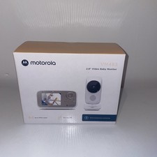 Motorola VM483 Video Baby Monitor Schermo 2.8", Visione Notturna Nuovo e Sigillato