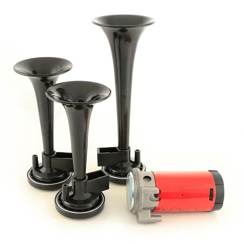Clacson triplo 12v con - clacson,