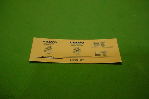 Decalcomanie filtro olio - filtro,