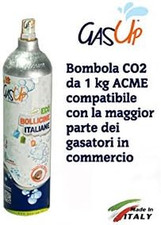 Bombola Co2 Da 1 Kg Ricaricabile Attacco Acme