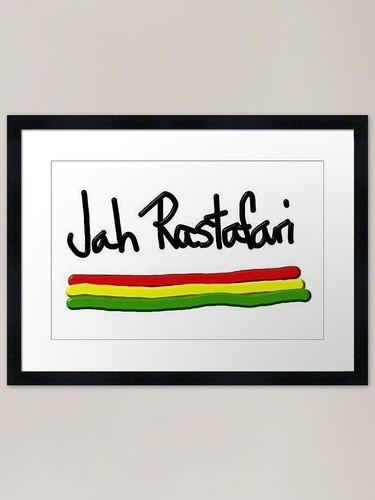 Shirt rasta jah rastafari - "jah, rastafari"