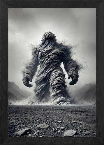 Poster arte parete - parete, con