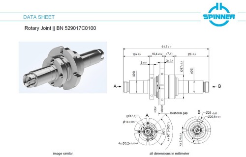 Connettore ottico girevole - ,