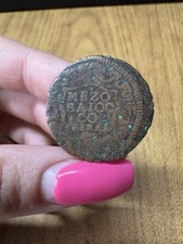 MONETA Stato Pontificio Mezzo Baiocco Ferrara AQ