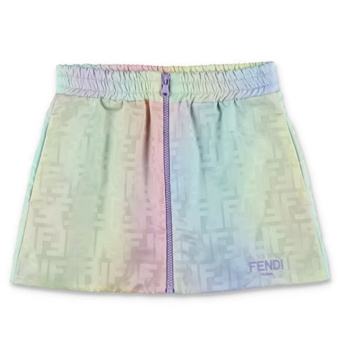 Minigonna fendi multicolore - fendi, ff