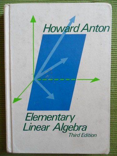 Elementary linear algebra - elementary,