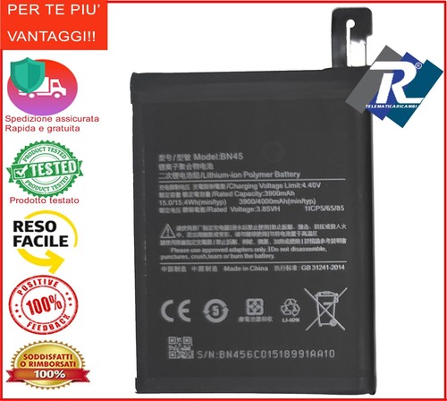 Batteria bn45 per xiaomi - bn45,