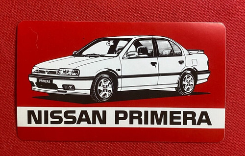 Nissan primera adesivo - nissan,