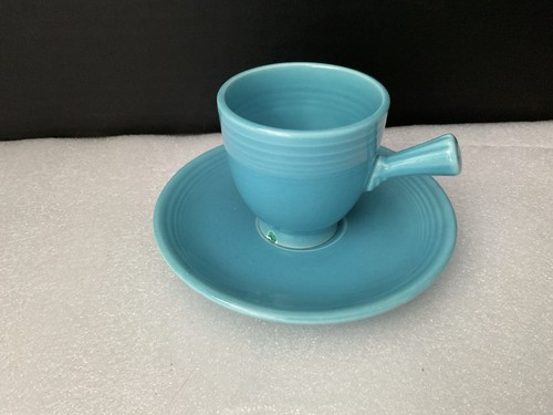 Tazza piattino turchese - tazza,