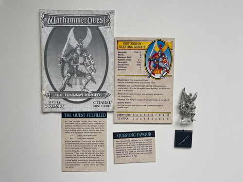 Bretonnian questing knight - bretonnian,