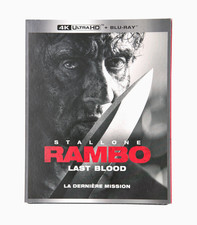 Rambo Last Blood 4k + Blu Ray
