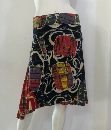 Desigual gonna nera fantasia - nera,