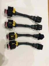 4 Cavi adattatore Landirenzo OEM Fiat femmina e Bosch maschio iniettori MED