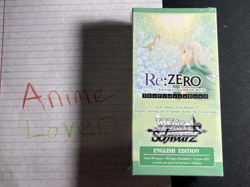 Weiss schwarz zero the - weiss,