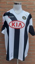MAGLIA UDINESE LOTTO AUTOGRAFATA DA MUNTARI CALCIO SIGNED AUTOGRAPH AWAY