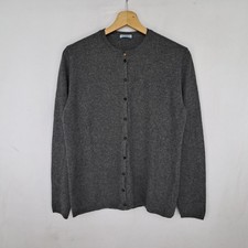 Cardigan Malo da Donna grigio 100% Cashmere Taglia 48