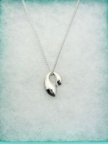 Collana doppia goccia tiffany - goccia,