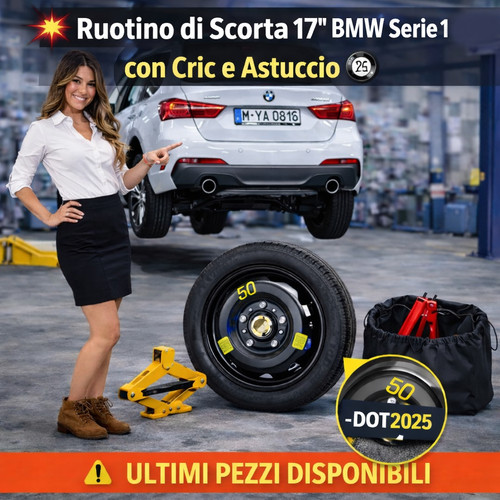 Ruotino scorta per bmw - di,