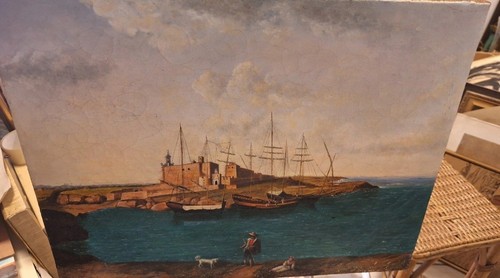 Dipinto olio tela - ad,