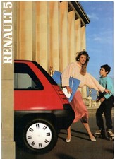 Renault 5 1986-1987 Brochure